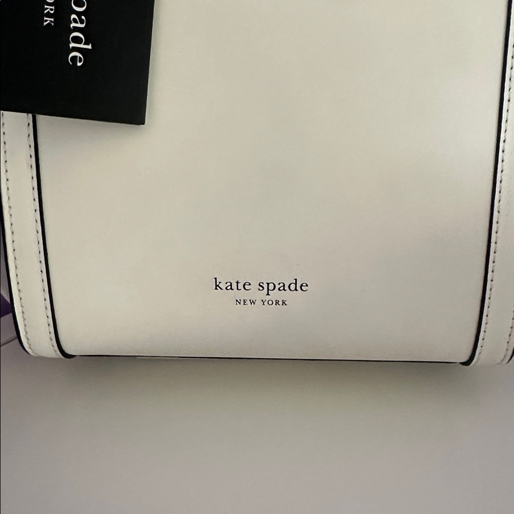 Nwt Kate spade wordplay crossword puzzle mini manhattan bag - Picture 7 of 10